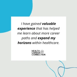 HCC webinar graphic promoting summer internship program and application process